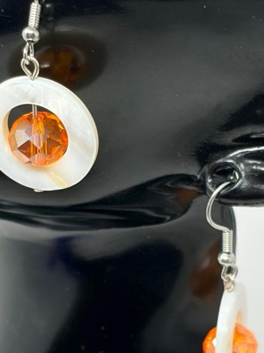 and Abalone Shell Earrings